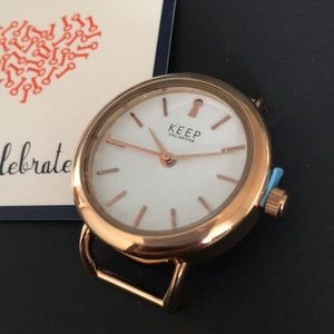 New KEEP Collective Rose Gold Timekey Watch